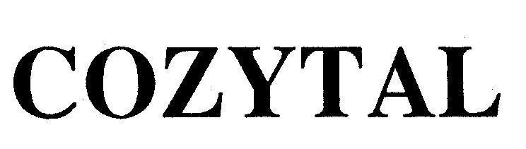 Mẫu nhãn hiệu COZYTAL
