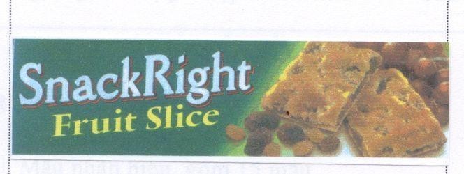 Mẫu nhãn hiệu SNACKRIGHT FRUIT SLICE
