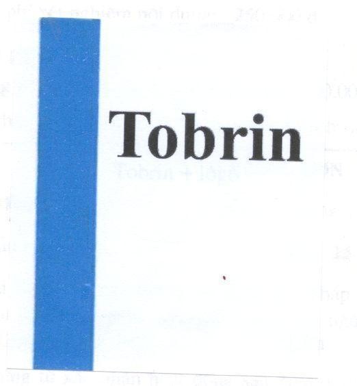 Mẫu nhãn hiệu TOBRIN