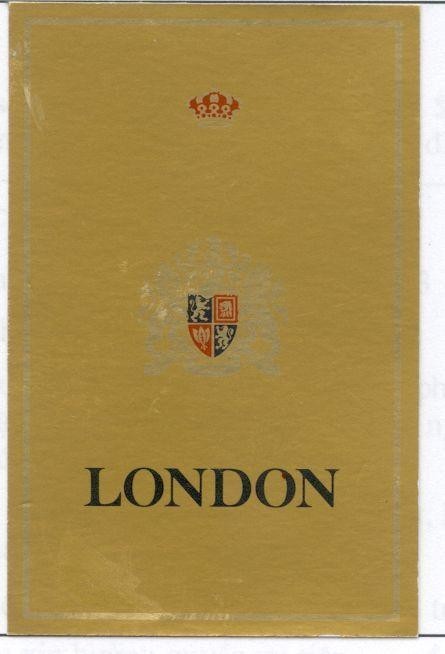 Mẫu nhãn hiệu LONDON EXCELLENTIA OMNIA SUPER