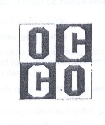 Mẫu nhãn hiệu OC CO