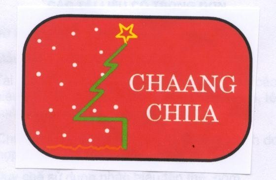 Mẫu nhãn hiệu CHAANG CHIIA