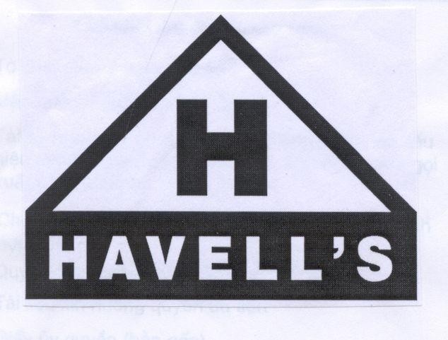 Mẫu nhãn hiệu HAVELL'S H