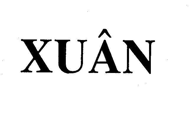 Mẫu nhãn hiệu XUAN