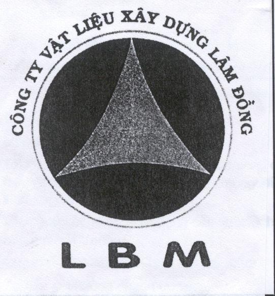 Mẫu nhãn hiệu Công ty vật liệu xây dựng Lâm Đồng L B M
