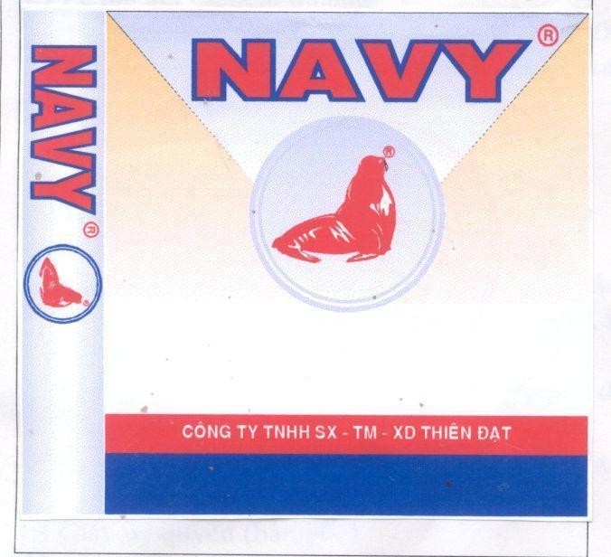 Mẫu nhãn hiệu NAVY Công Ty TNHH SX - XD Thiên Đạt