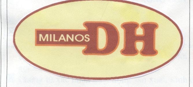 Mẫu nhãn hiệu MILANOS DH