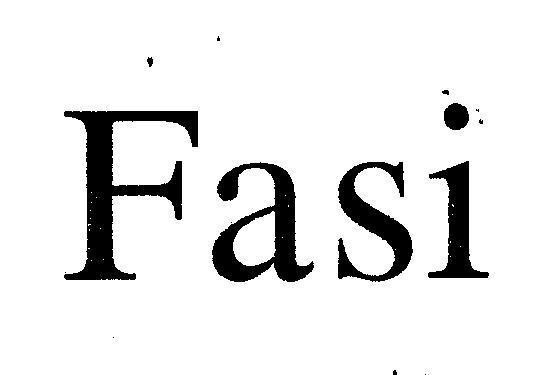 Mẫu nhãn hiệu FASI