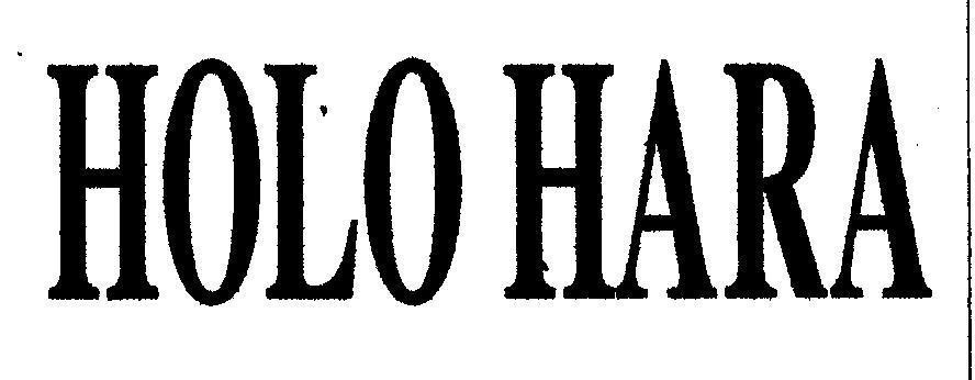 Mẫu nhãn hiệu HOLO HARA