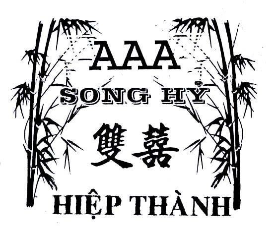 Mẫu nhãn hiệu AAA SONG HY Hiệp Thành SHUANG XI