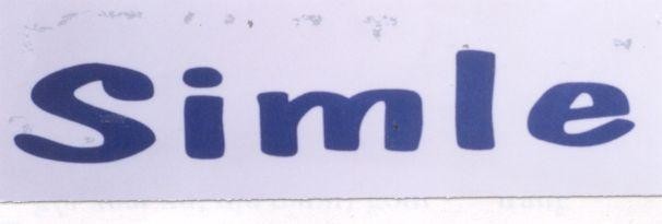 Mẫu nhãn hiệu SIMLE