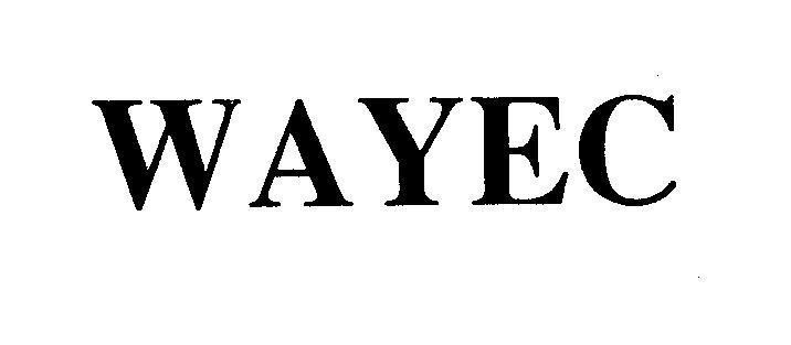 Mẫu nhãn hiệu WAYEC