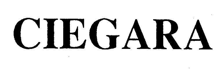 Mẫu nhãn hiệu CIEGARA