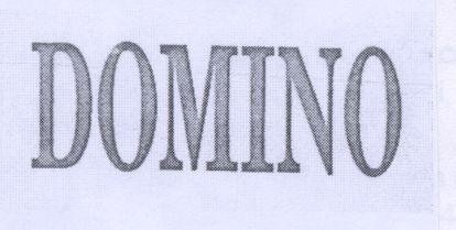 Mẫu nhãn hiệu DOMINO