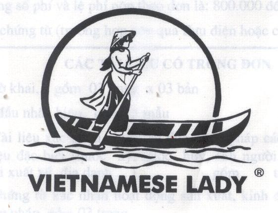 Mẫu nhãn hiệu VIETNAMESE LADY
