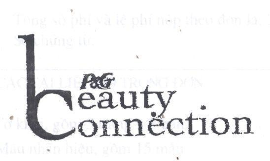 Mẫu nhãn hiệu P & G BEAUTY CONNECTION
