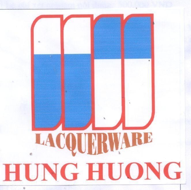 Mẫu nhãn hiệu LACQUERWARE HUNG HUONG