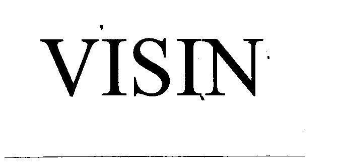 Mẫu nhãn hiệu VISIN