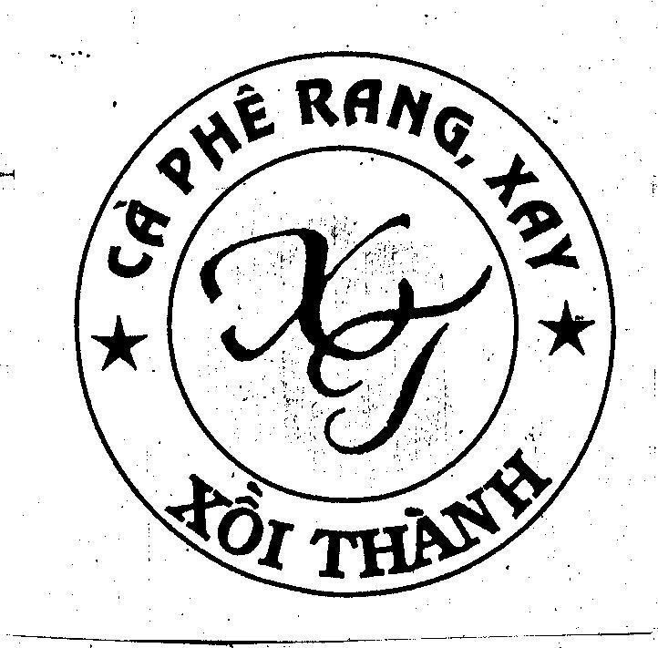 Mẫu nhãn hiệu Cà Phê Rang Xay XT Xồi Thành