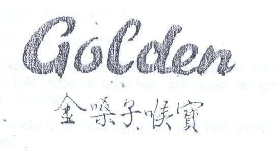 Mẫu nhãn hiệu GOLDEN JIN SANG ZI HOU BAO