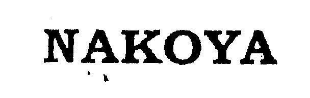 Mẫu nhãn hiệu NAKOYA