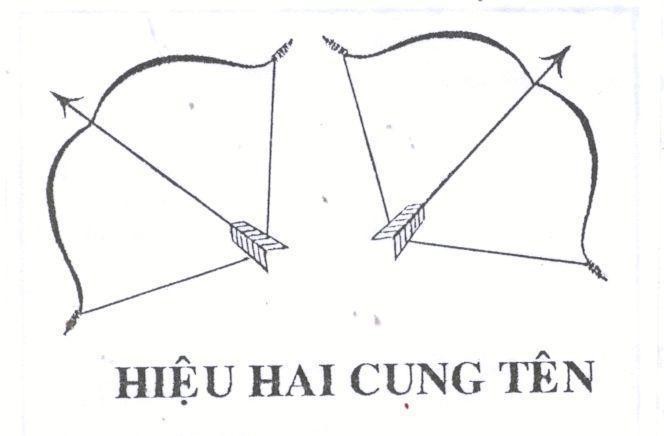 Mẫu nhãn hiệu Hiệu Hai Cung Tên