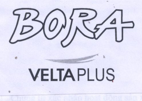 Mẫu nhãn hiệu BORA VELTAPLUS