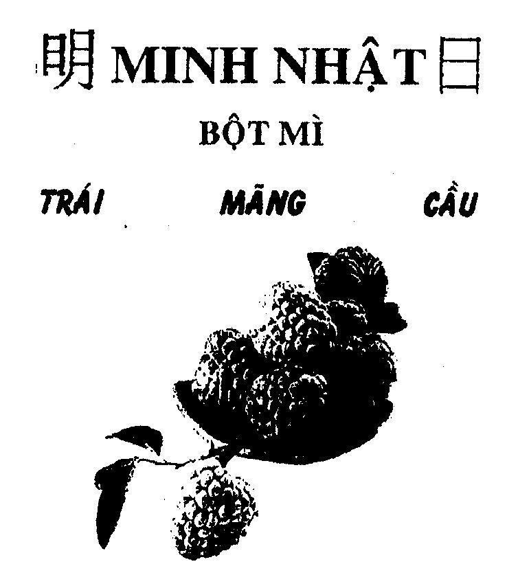 Mẫu nhãn hiệu Minh Nhật Bột Mì Trái Mãng Cầu MING RI