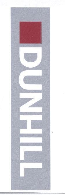 Mẫu nhãn hiệu DUNHILL