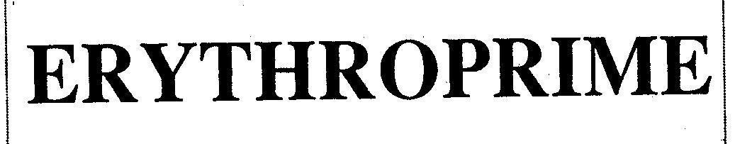 Mẫu nhãn hiệu ERYTHROPRIME
