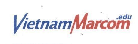 Mẫu nhãn hiệu VIETNAMMARCOM.EDU