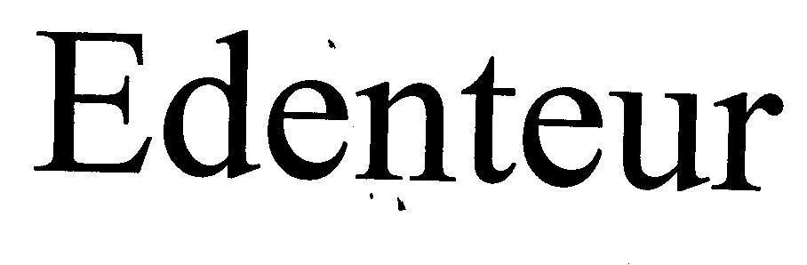 Mẫu nhãn hiệu EDENTEUR