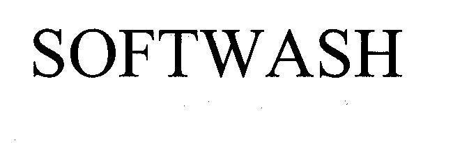 Mẫu nhãn hiệu SOFTWASH