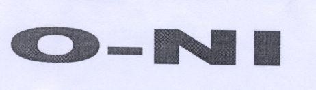 Mẫu nhãn hiệu O-NI
