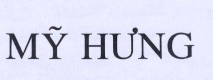 Mẫu nhãn hiệu Mỹ HƯNG