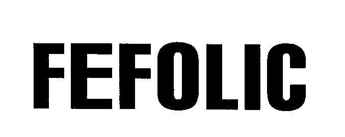 Mẫu nhãn hiệu FEFOLIC