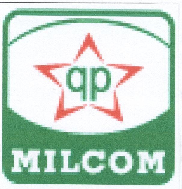 Mẫu nhãn hiệu MILCOM QP