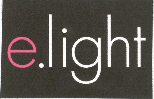 Mẫu nhãn hiệu E.LIGHT