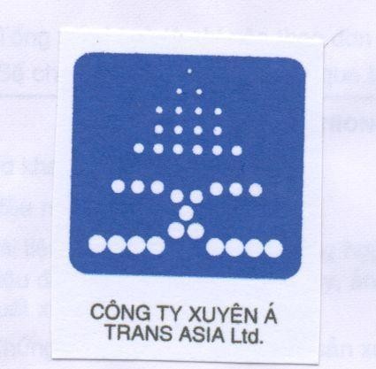 Mẫu nhãn hiệu CÔNG TY XUYÊN á TRANS ASIA LTD X A