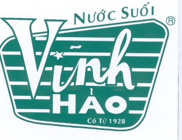 Mẫu nhãn hiệu Nước suối Vĩnh Hảo CO TU 1928