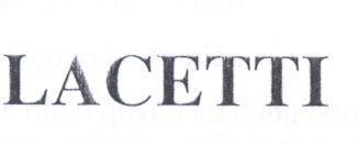 Mẫu nhãn hiệu LACETTI