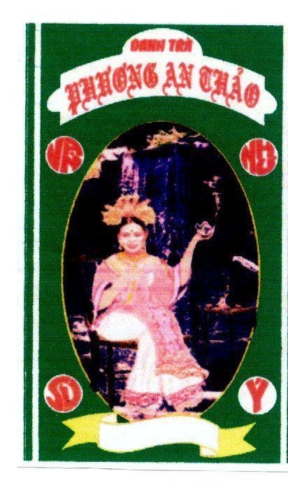 Mẫu nhãn hiệu DANH TRà PHƯƠNG AN THảO NGUYEN LIEU BAO LOC VAN SU NHU Y