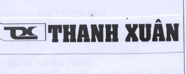 Mẫu nhãn hiệu TX THANH XUÂN