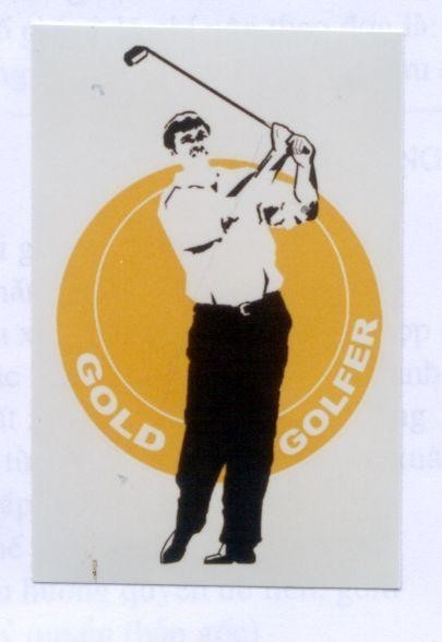Mẫu nhãn hiệu GOLD GOLFER