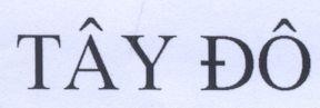 Mẫu nhãn hiệu Tây Đô