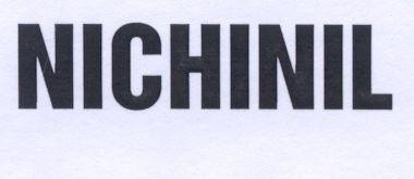Mẫu nhãn hiệu NICHINIL