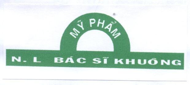 Mẫu nhãn hiệu Mỹ phẩm N. L Bác sĩ Khuông