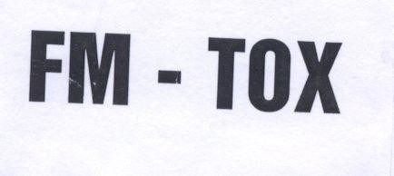 Mẫu nhãn hiệu FM - TOX
