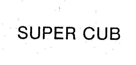 Mẫu nhãn hiệu SUPER CUB