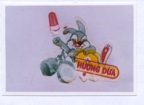 Mẫu nhãn hiệu Hương Dừa